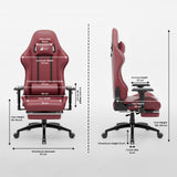 Green Soul Renewed Ghost Gaming Chair With Integrated Footrest