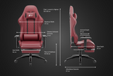 Green Soul Ghost Gaming Chair With Integrated Footrest