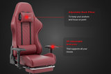 Green Soul Ghost Gaming Chair With Integrated Footrest