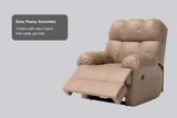 Shangri-La Rocking, Revolving and Recline Single Seater Electric Recliner Sofa