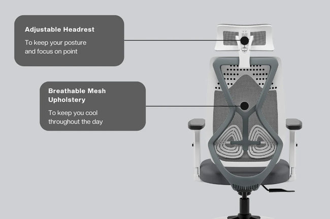Green Soul Renewed Zodiac Lite High Back Mesh Office Chair
