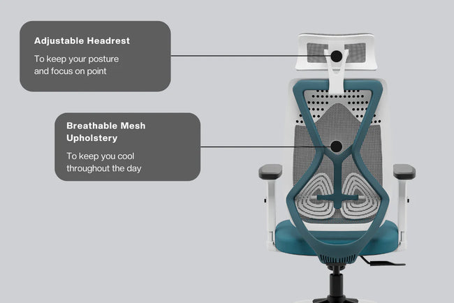 Green Soul Renewed Zodiac Lite High Back Mesh Office Chair