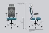 Green Soul Renewed Zodiac Lite High Back Mesh Office Chair