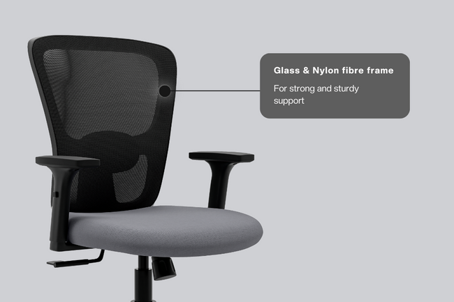 Green Soul Renewed Jupiter Lite Mid Back Mesh  Office Chair