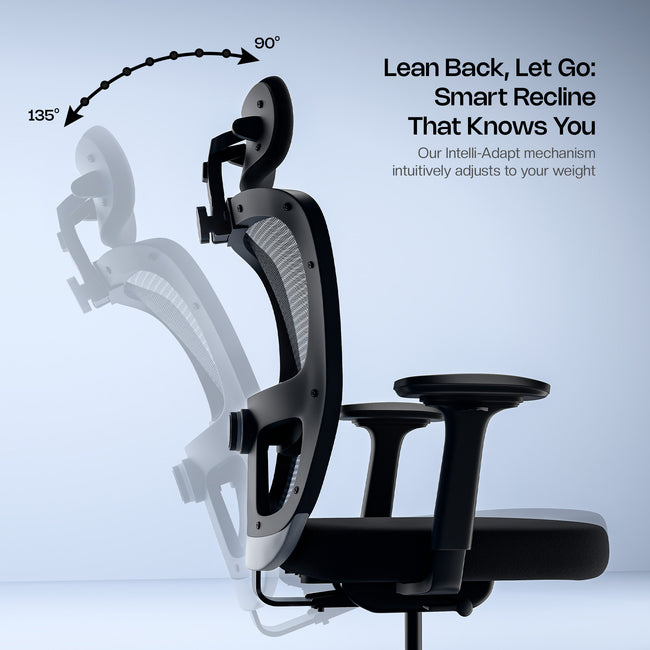 Green Soul Renewed Jupiter Pro  Intelli-Adapt Recline Office Chair