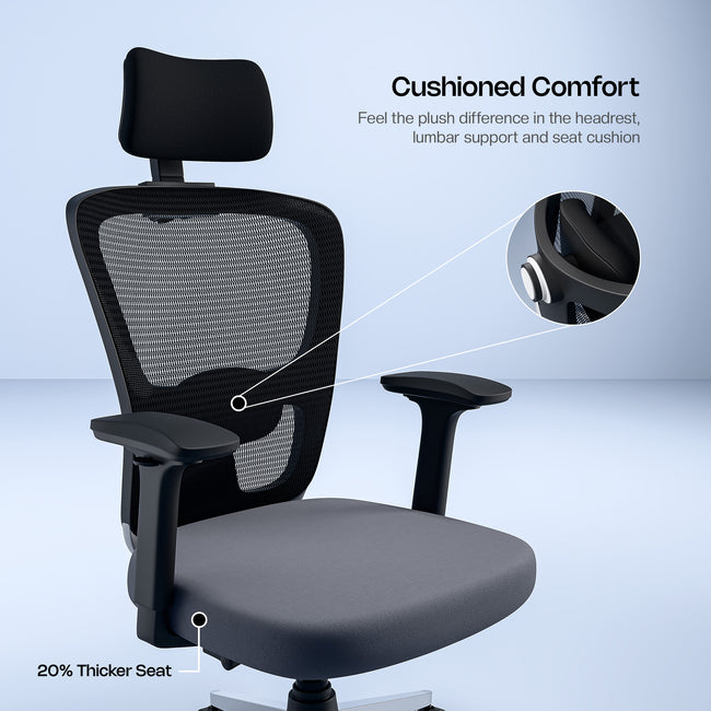 Green Soul Renewed Jupiter Pro  Intelli-Adapt Recline Office Chair