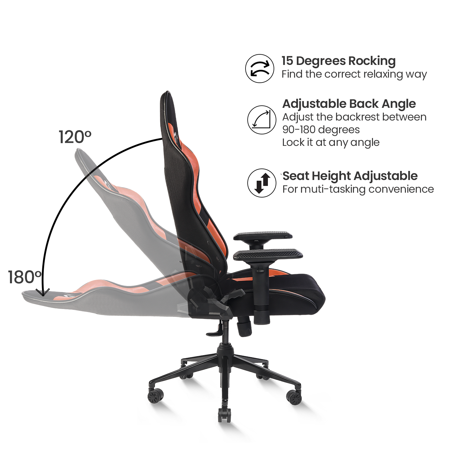 Gaming chair discount 180