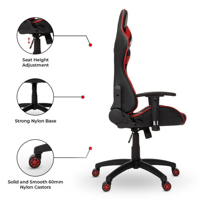 Green Soul Renewed Raptor Racing Edition Gaming Chair Renewed Green Soul Ergonomics   