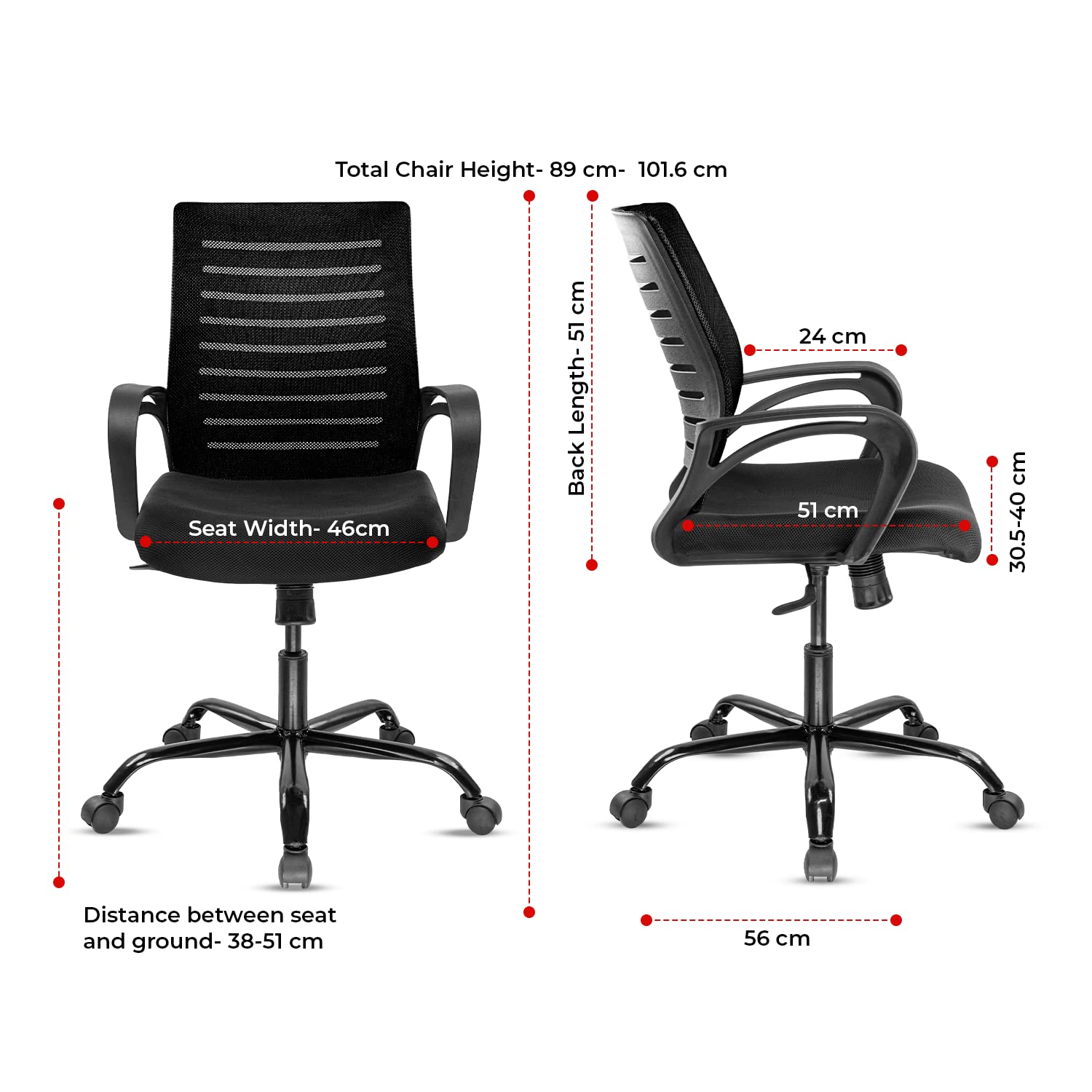 Green Soul Renewed Atom Basic Chair Renewed Green Soul Ergonomics   