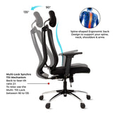 Green Soul Maestro High Back Mesh Office Chair Efficient Chairs Green Soul Ergonomics   