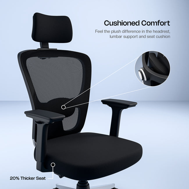 Green Soul Renewed Jupiter Superb  Intelli-Adapt Recline Office Chair