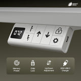 Green Soul Imperium Pro (4 Feet) Electric Height Adjustable Table