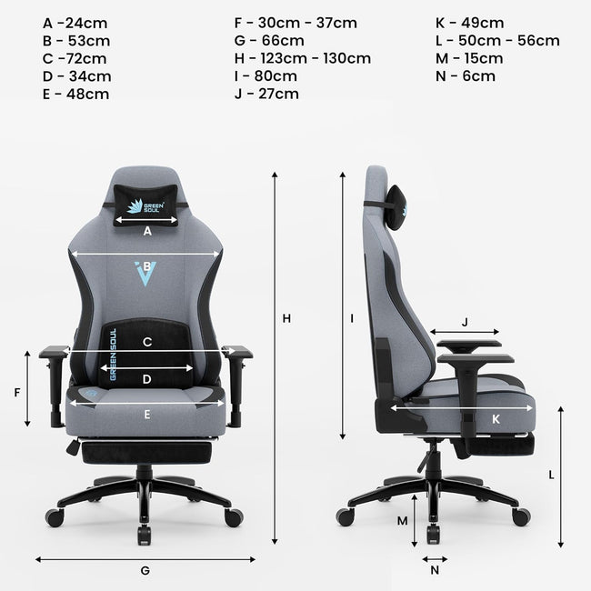 Green Soul Vision Pro Gaming Chair