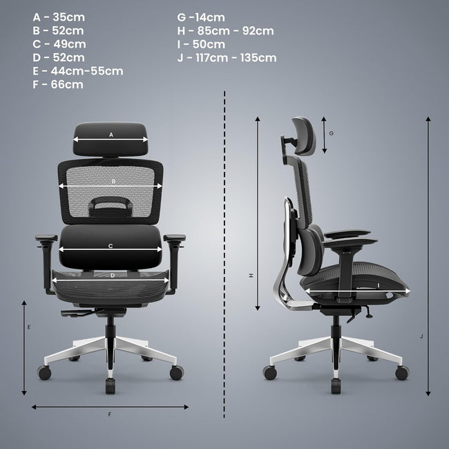 Green Soul Renewed Icon Pro Premium Ergonomic Office Chair