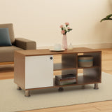 Renewed Solitude Coffee Table - White  Green Soul Ergonomics Default Title  