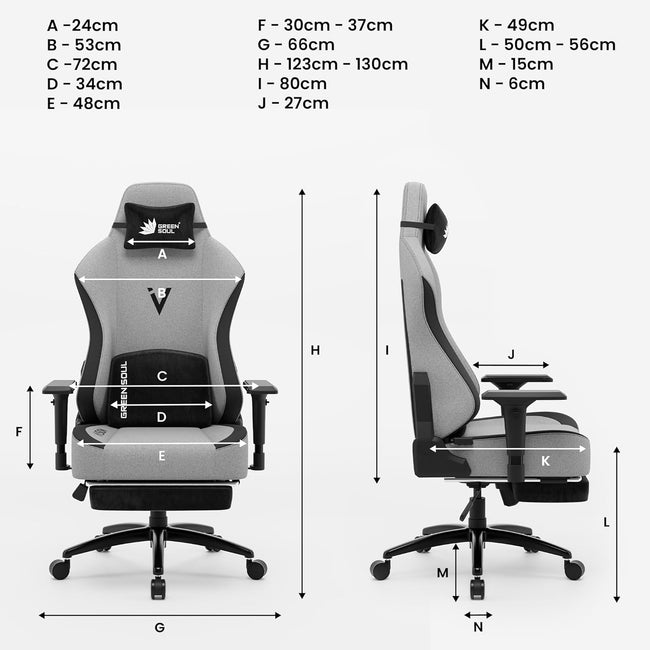 Green Soul Vision Pro Gaming Chair
