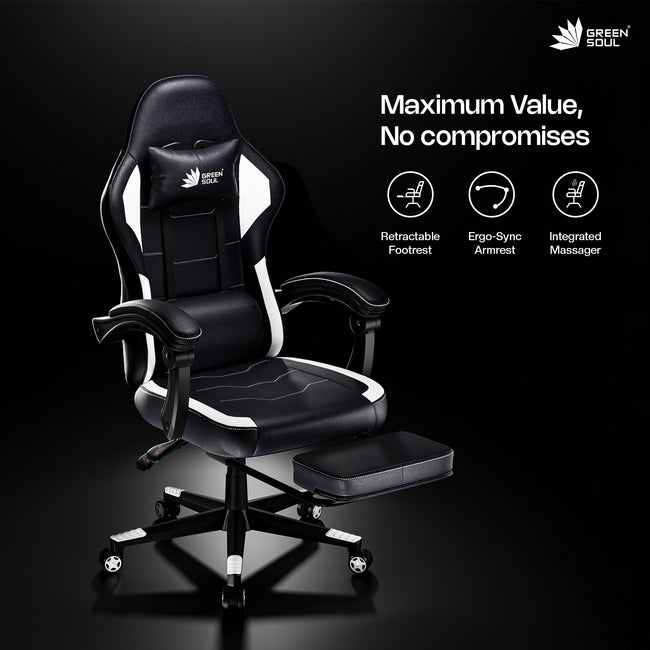 Green Soul Renewed Blade Ergonomic Gaming Chair | Multi-Functional Computer Chair