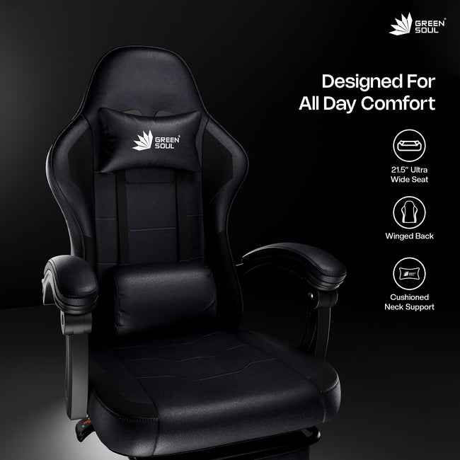 Green Soul Renewed Blade Ergonomic Gaming Chair | Multi-Functional Computer Chair