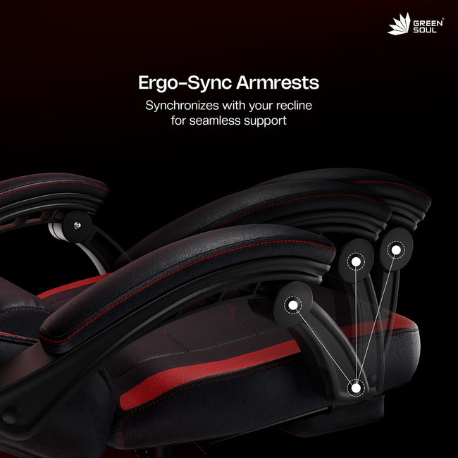 Green Soul Renewed Blade Ergonomic Gaming Chair | Multi-Functional Computer Chair