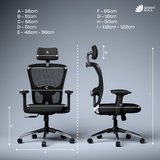 Green Soul Jupiter Pro High Back Mesh Office Chair