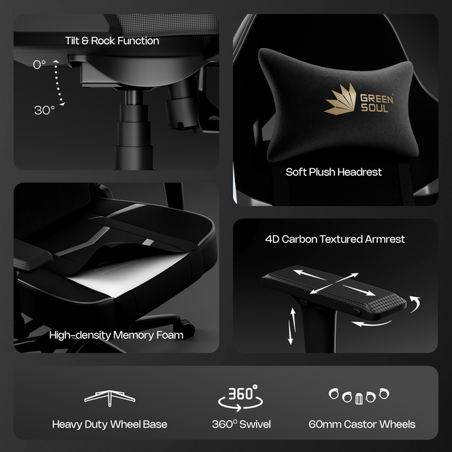 Green Soul Monster Ultimate (S) Gaming Chair