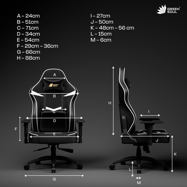 Green Soul Monster Ultimate (S) Gaming Chair