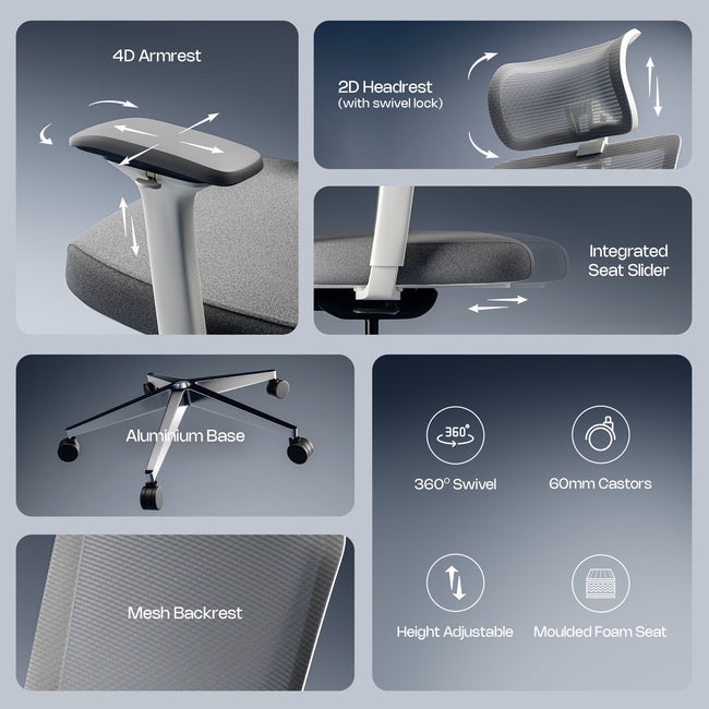 Green Soul Leo Pro Premium Ergonomic Office Chair