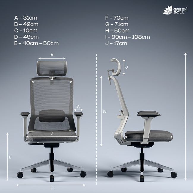 Green Soul Leo Pro Premium Ergonomic Office Chair
