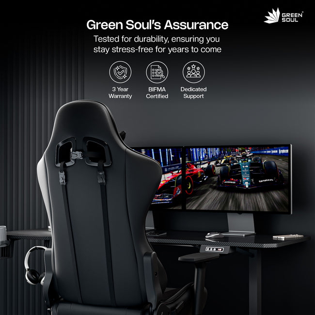 Green Soul Raptor 2.0 Racing Edition Gaming Chair