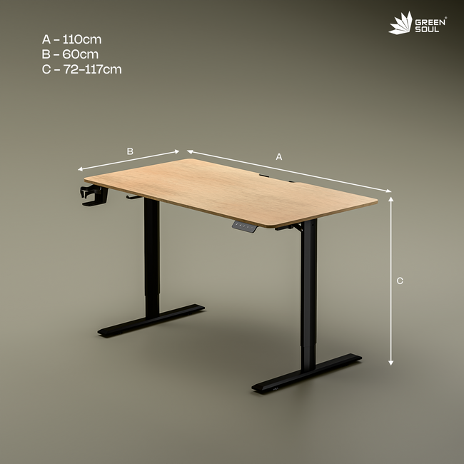 Green Soul Renewed Imperium Multi-Purpose Electric Height Adjustable Table