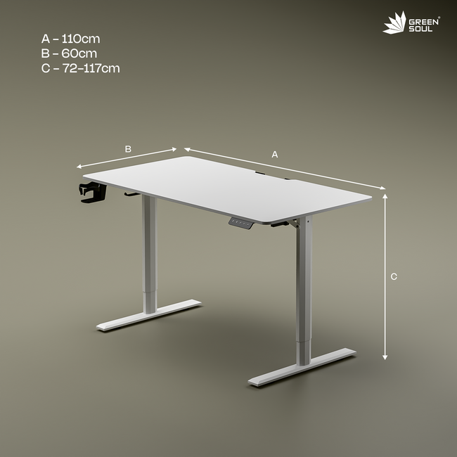 Green Soul Renewed Imperium Multi-Purpose Electric Height Adjustable Table
