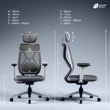 Green Soul Zodiac Superb with Upgraded Cushioned Lumbar Intelli-Adapt Recline 5 year warranty
