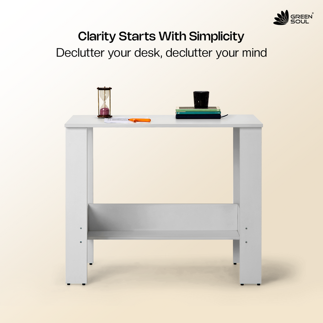 Green Soul Indus Study Table for Home & Office | 90cm | IS 3087 Certified