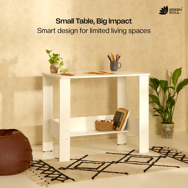 Green Soul Indus Study Table for Home & Office | 90cm | IS 3087 Certified