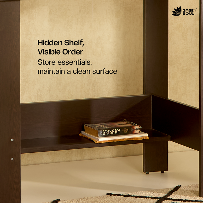 Green Soul Indus Study Table for Home & Office | 90cm | IS 3087 Certified