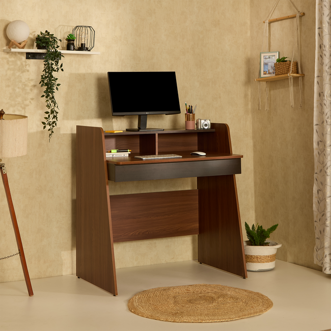 Green Soul Ripple Study Table for Home & Office |  3ft Wide | IS 3087 Certified