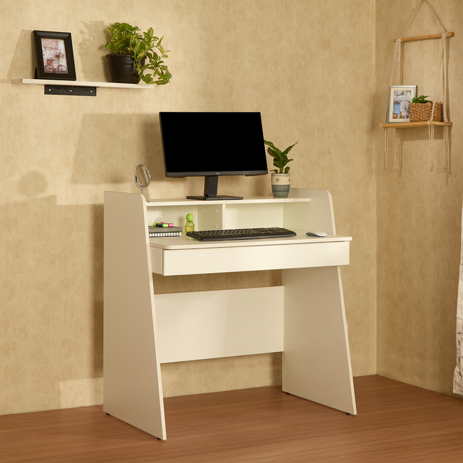 Green Soul Ripple Study Table for Home & Office |  3ft Wide | IS 3087 Certified