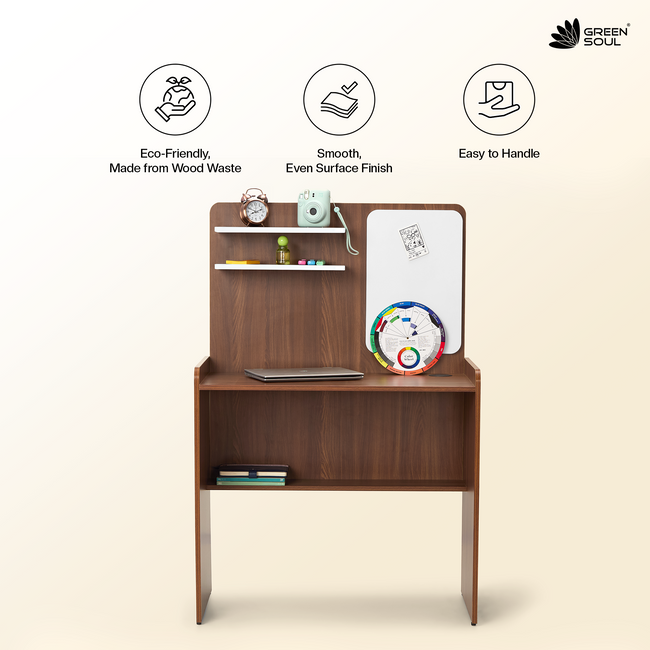 Green Soul Dora Study Table for Home & Office | IS 3087 Certified