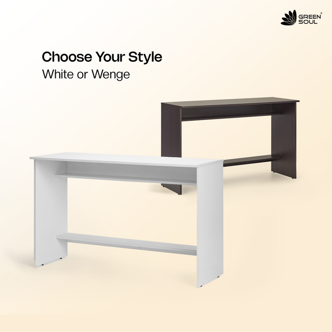 Green Soul Seine Study Table for Home & Office | 120cm | IS 3087 Certified