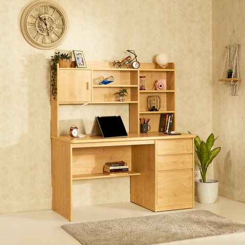 Green Soul Luxari Study Table for Home & Office – 4.4ft BIS Certified Engineered Wood