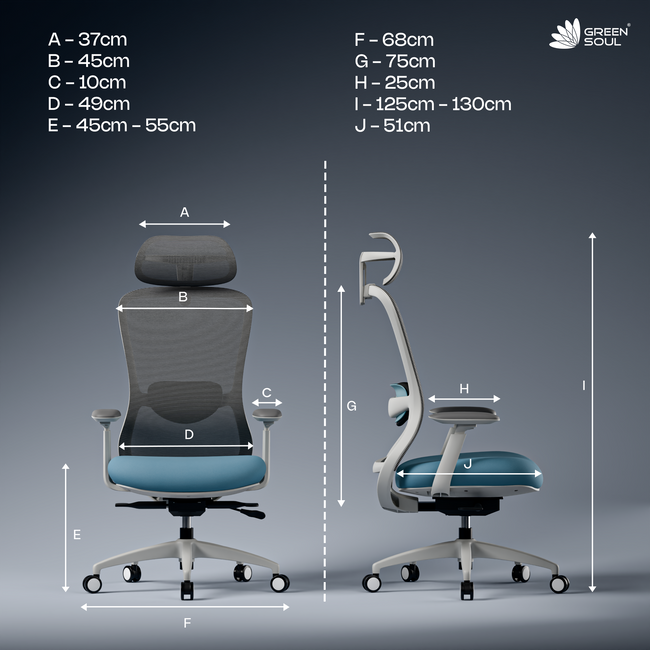 Galaxy Design-Led Ergonomic Precision Intelli-Adapt Recline Office Chair