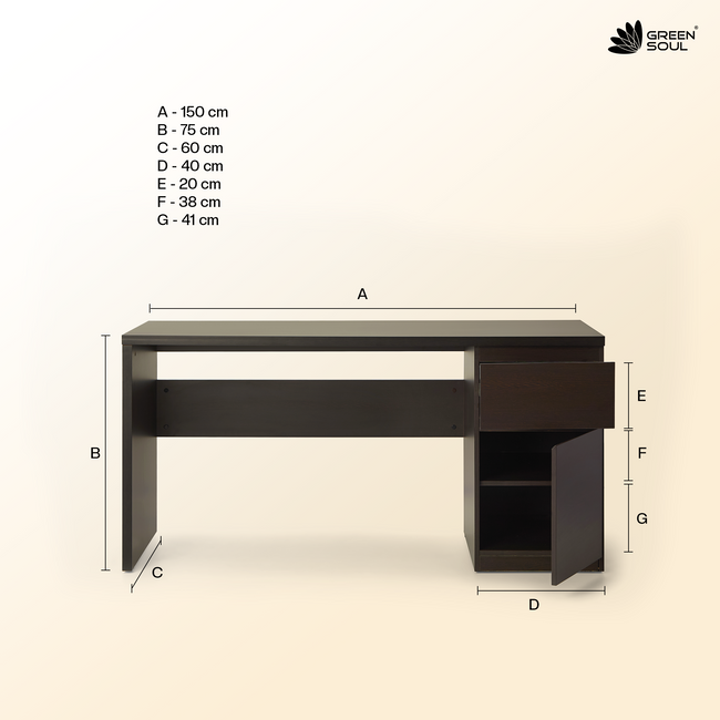 Venue Pro 5ft Wide Study Table