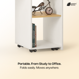 Kyoto 4.6ft Study Table with Space-Saving Design | Engineered Wood Desk