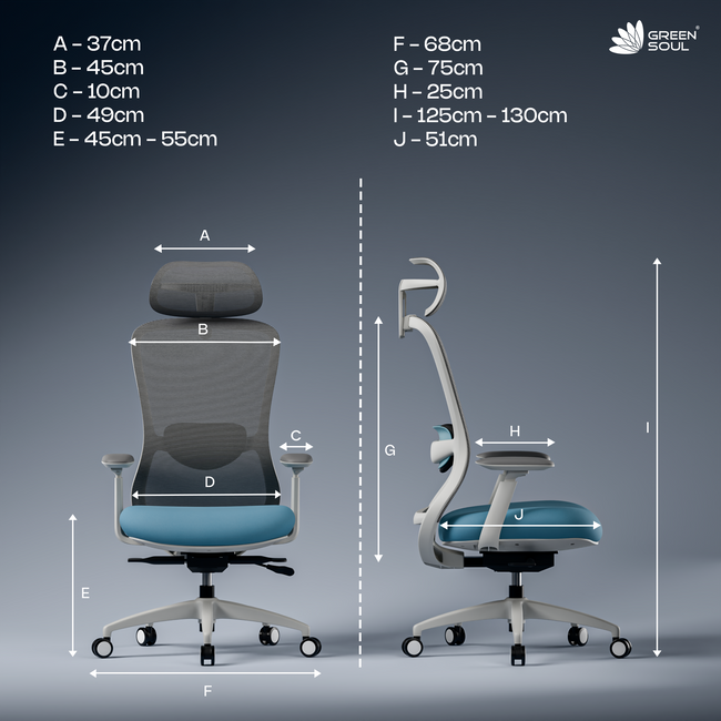 Galaxy Design-Led Ergonomic Precision Intelli-Adapt Recline Office Chair