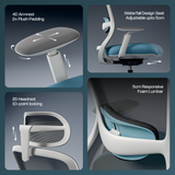 Galaxy Design-Led Ergonomic Precision Intelli-Adapt Recline Office Chair