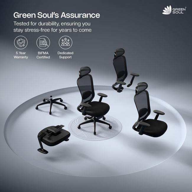 Galaxy Design-Led Ergonomic Precision Intelli-Adapt Recline Office Chair