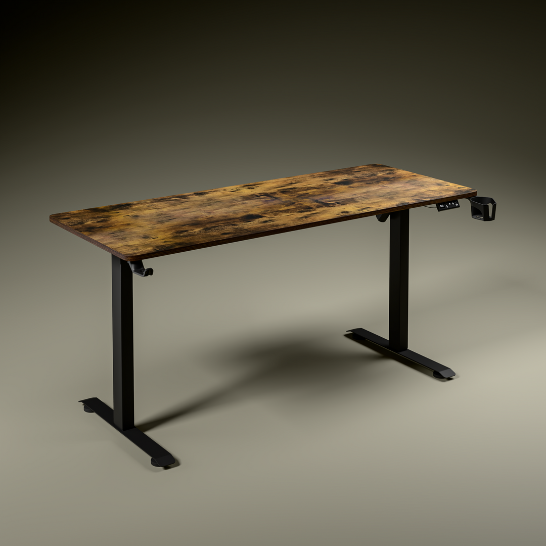 GEEKFIELD MIL KHAKI × SC SLIDE TOP TABLE 5ft Electric Standing Desk – Imperium Pro (18mm Top) | Green Soul