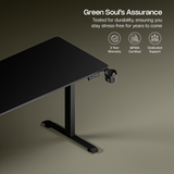 Green Soul Imperium Pro (5 Feet) Multi-Purpose Electric Height Adjustable Study Table