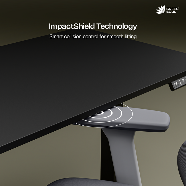 Green Soul Imperium Pro (5 Feet) Multi-Purpose Electric Height Adjustable Study Table