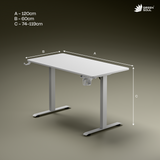 Green Soul Imperium Pro (4 Feet) Multi-Purpose Electric Height Adjustable Study Table